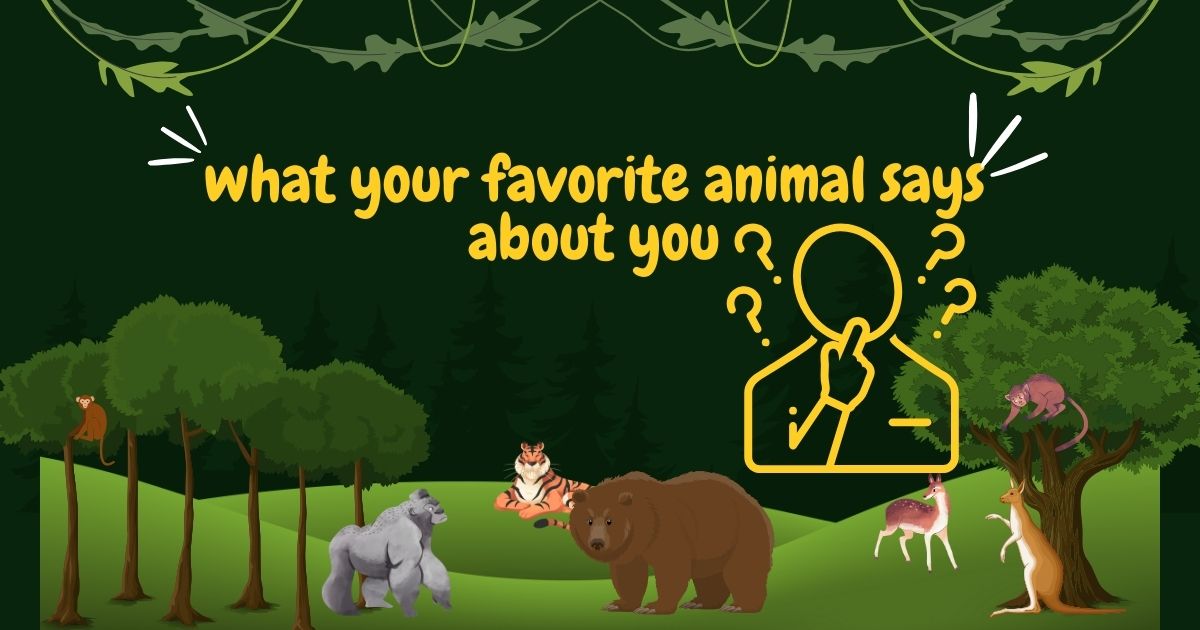 what your favorite animal says about you